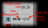 Click to start, keep clicked to pause, right click to cancel